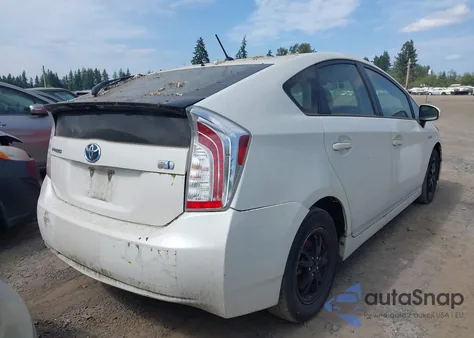 2012 Toyota Prius Two из США, поврежденный, VIN JTDKN3DU4C1516059